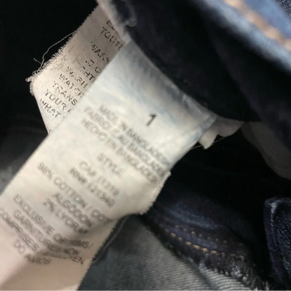 Garage Retro High Waist Distressed Denim Jean Shorts Women’s 01 Stretch - Picture 5 of 8